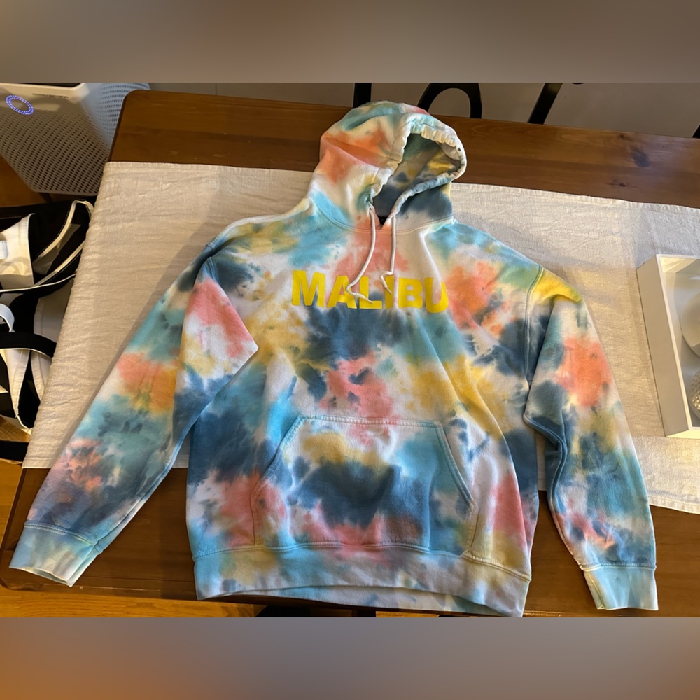AS IS John Eshaya Malibu Hoodie Sweatshirt Size L